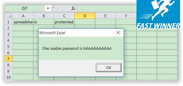 cách gỡ bỏ mật khẩu file excel